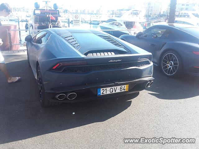 Lamborghini Aventador spotted in Vilamoura, Portugal