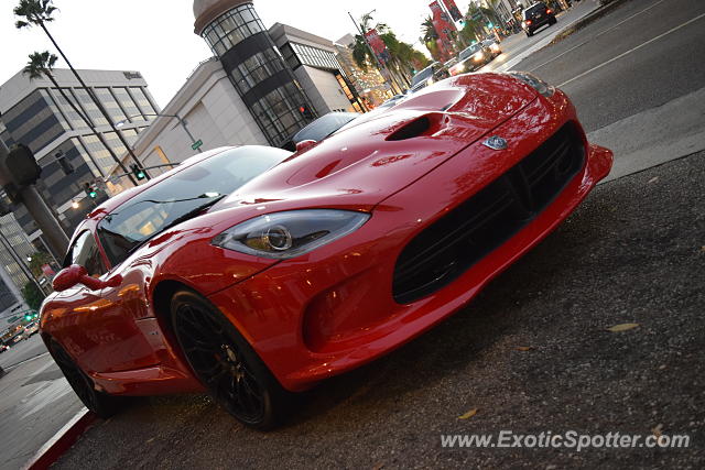 Dodge Viper spotted in Beverly Hills, California