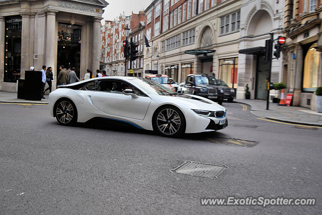 BMW I8 spotted in London, United Kingdom