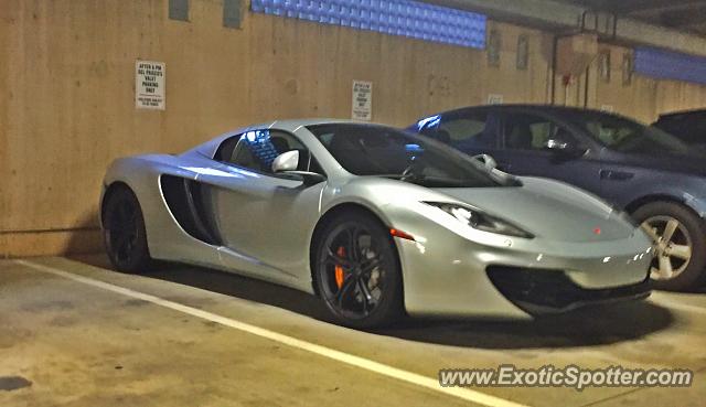 Mclaren MP4-12C spotted in Charlotte, North Carolina