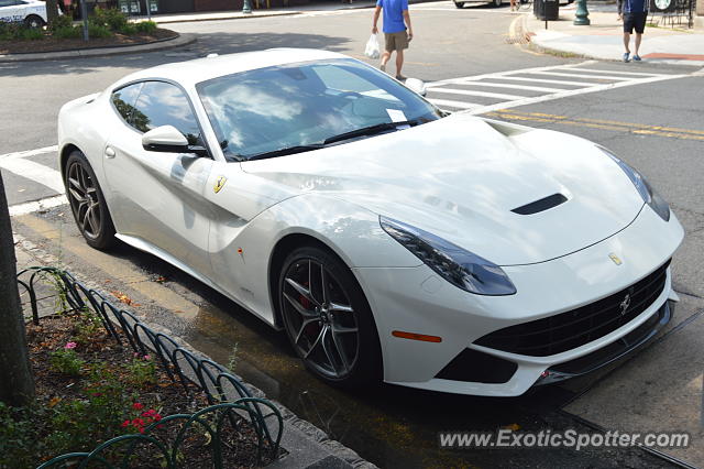 Ferrari F12 spotted in Summit, New Jersey