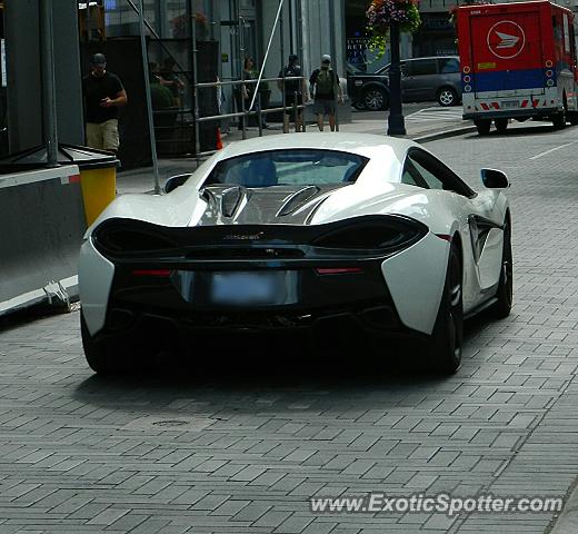 Mclaren 570S spotted in Toronto, Canada