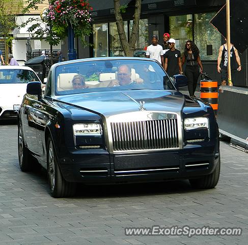 Rolls-Royce Phantom spotted in Toronto, Canada