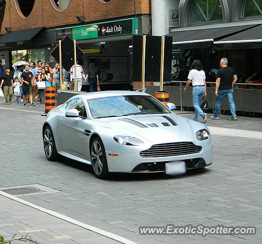 Aston Martin Vantage spotted in Toronto, Canada