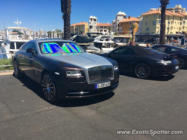 Rolls-Royce Wraith spotted in Vilamoura, Portugal