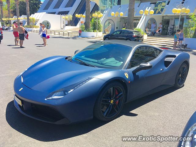 Ferrari 488 GTB spotted in Vilamoura, Portugal