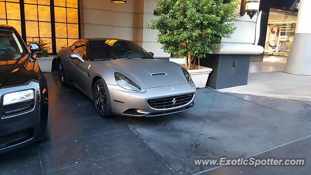 Ferrari California spotted in Scottsdale, Arizona