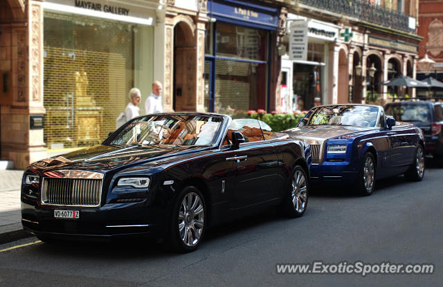 Rolls-Royce Dawn spotted in London, United Kingdom