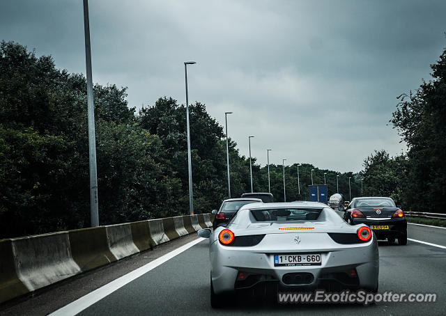 Ferrari 458 Italia spotted in No idea, Belgium