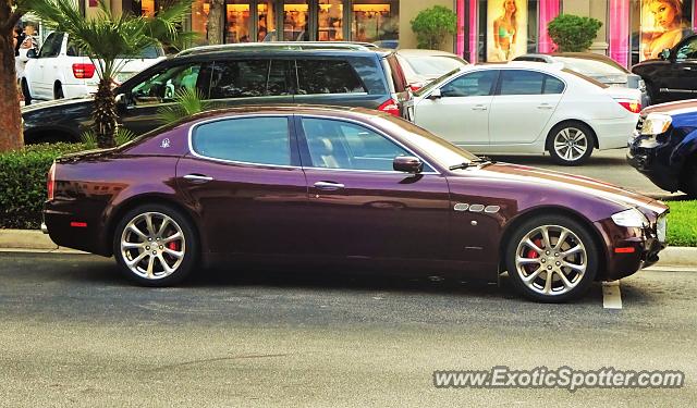 Maserati Quattroporte spotted in Jacksonville, Florida