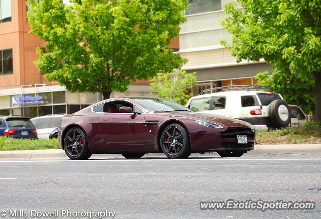 Aston Martin Vantage spotted in Cherry Creek, Colorado