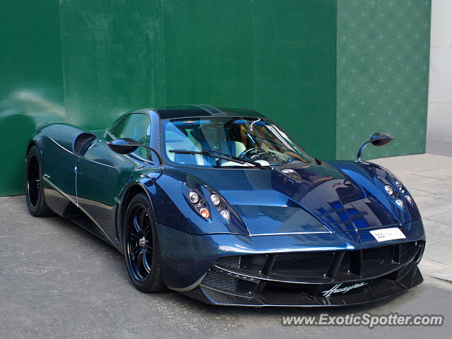 Pagani Huayra spotted in London, United Kingdom