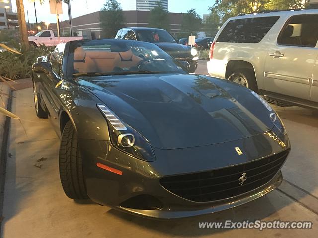 Ferrari California spotted in Houston, Texas