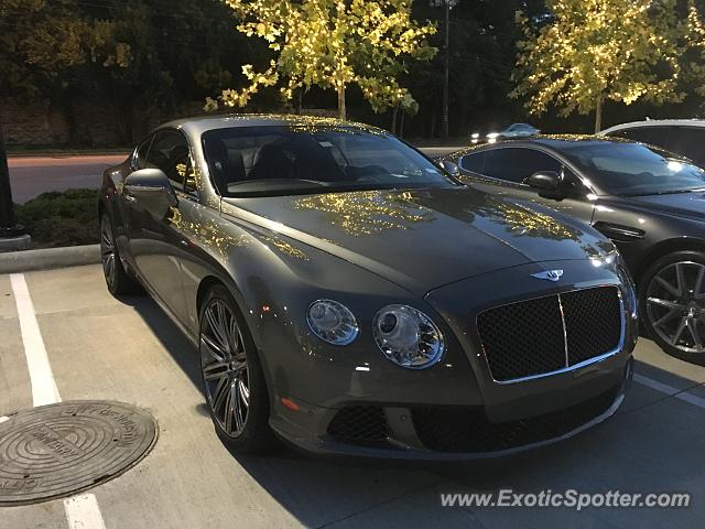 Bentley Continental spotted in Houston, Texas