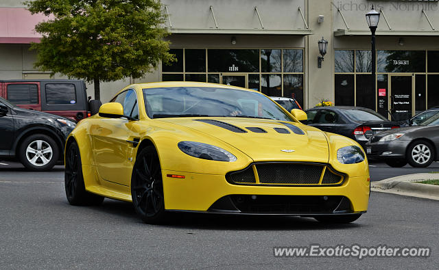 Aston Martin Vantage spotted in Charlotte, North Carolina