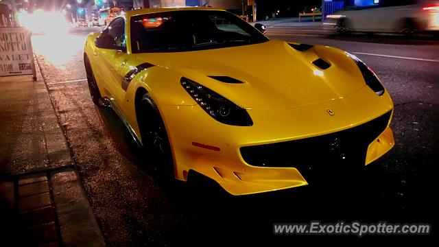 Ferrari F12 spotted in Toronto, Canada