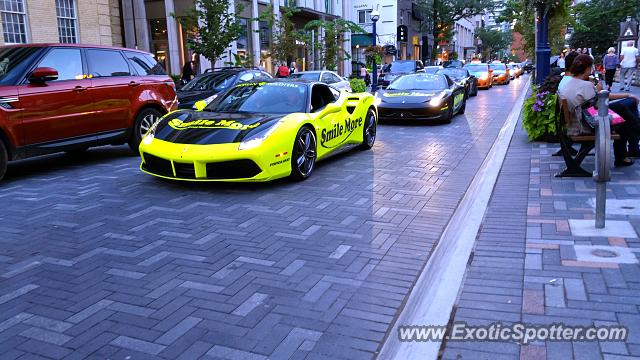 Ferrari 488 GTB spotted in Toronto, Canada