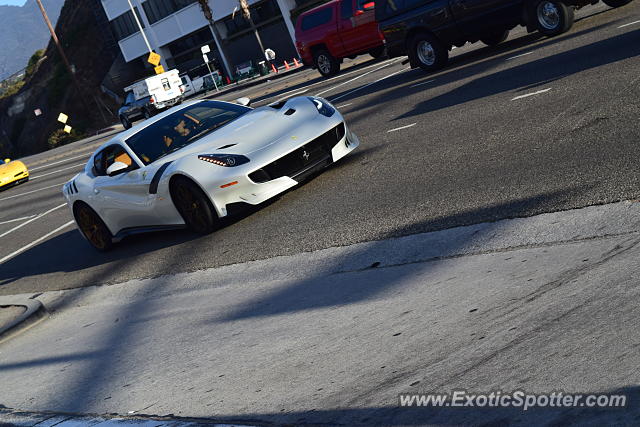 Ferrari F12 spotted in Malibu, California