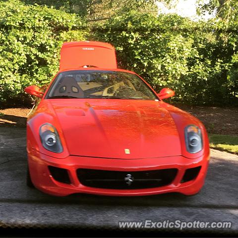 Ferrari 599GTB spotted in Grosse pointe, Michigan