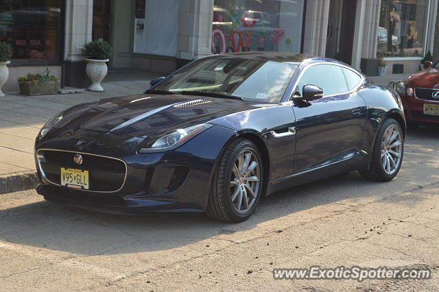 Jaguar F-Type spotted in Summit, New Jersey