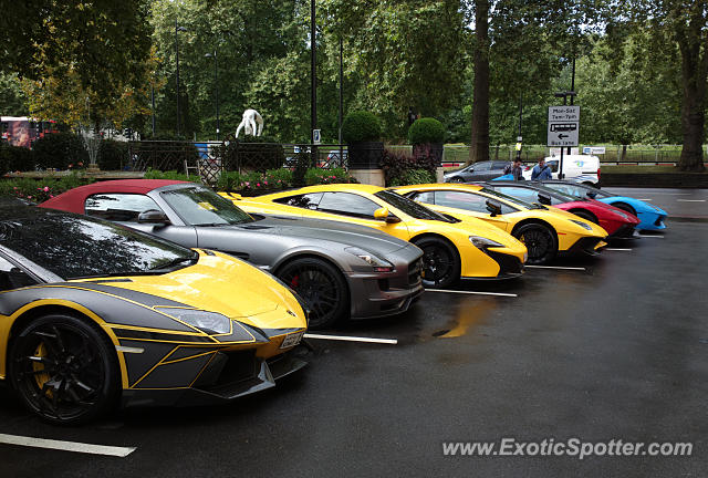 Lamborghini Aventador spotted in LONDON, United Kingdom