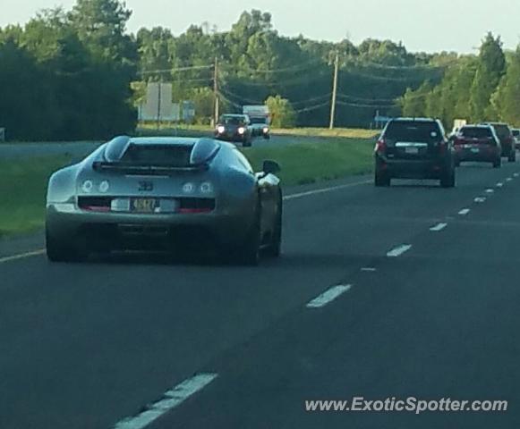 Bugatti Veyron spotted in Fairfax, Virginia