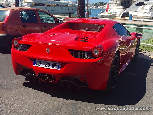 Ferrari 458 Italia spotted in Vilamoura, Portugal