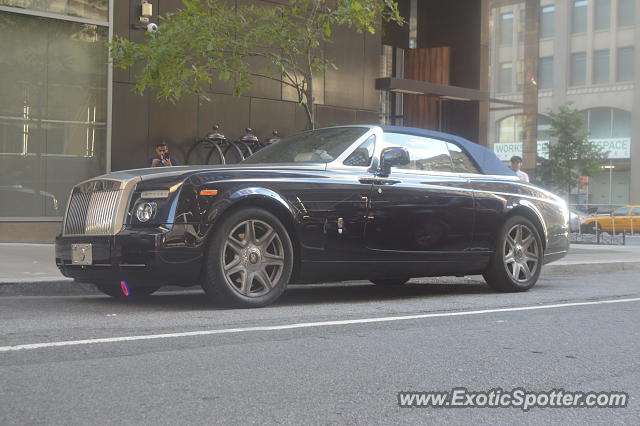 Rolls-Royce Phantom spotted in Manhattan, New York