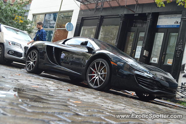 Mclaren MP4-12C spotted in Manhattan, New York