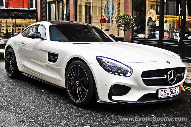 Mercedes AMG GT spotted in London, United Kingdom