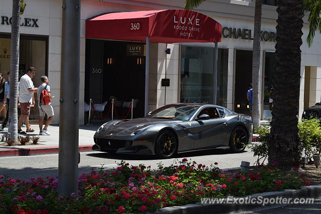 Ferrari F12 spotted in Beverly Hills, California