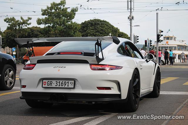 Porsche 911 GT3 spotted in Zurich, Switzerland