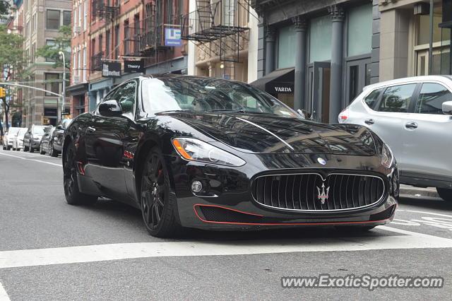 Maserati GranTurismo spotted in Manhattan, New York