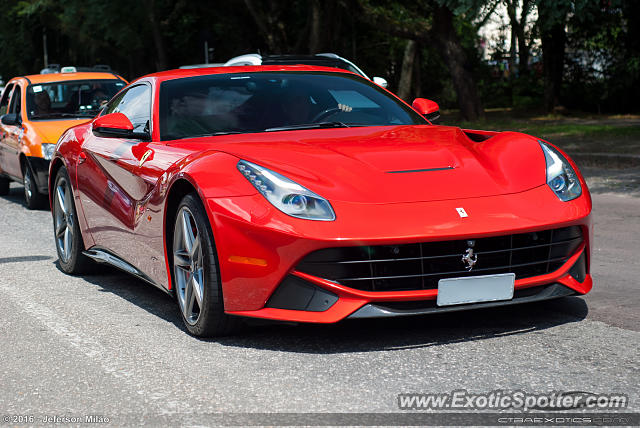 Ferrari F12 spotted in Curitiba, Brazil