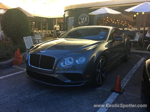 Bentley Continental spotted in Houston, Texas