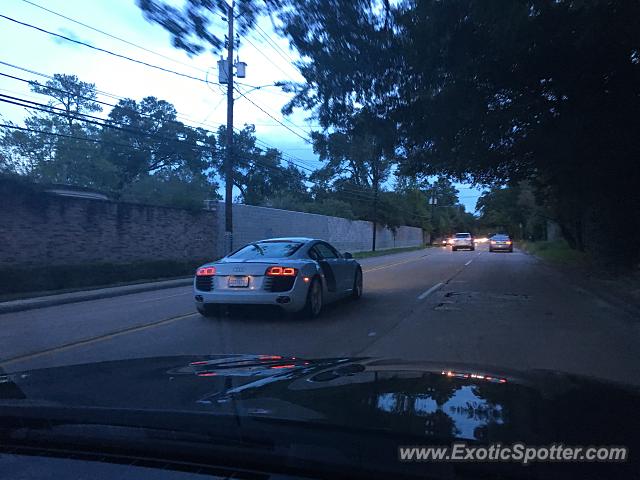 Audi R8 spotted in Houston, Texas