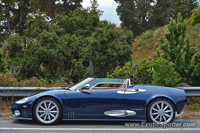 Spyker C8 spotted in Carmel Highlands, California