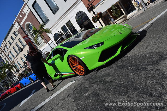 Lamborghini Huracan spotted in Beverly Hills, California