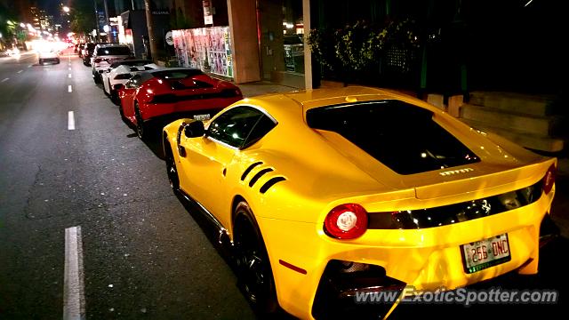 Ferrari F12 spotted in Toronto, Canada