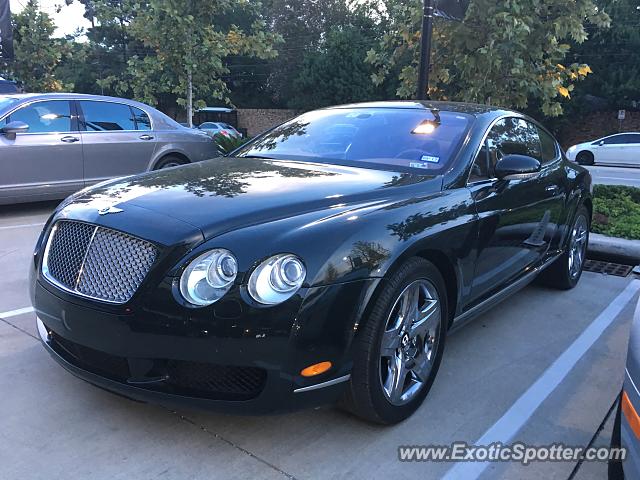 Bentley Continental spotted in Houston, Texas