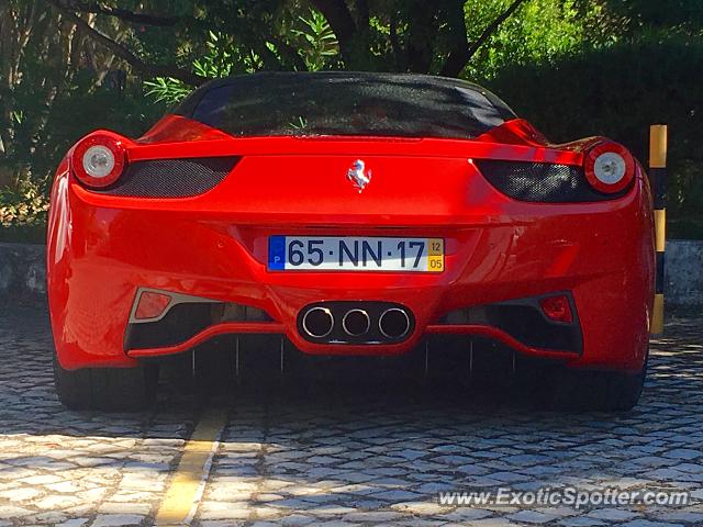 Ferrari 458 Italia spotted in Vilamoura, Portugal