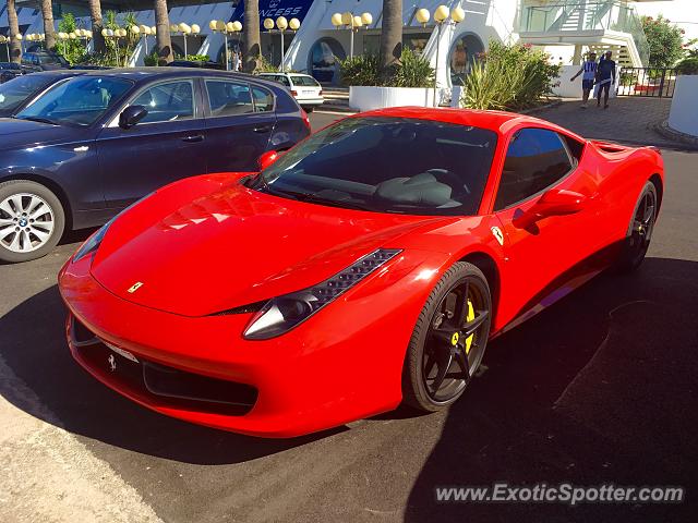 Ferrari 458 Italia spotted in Vilamoura, Portugal