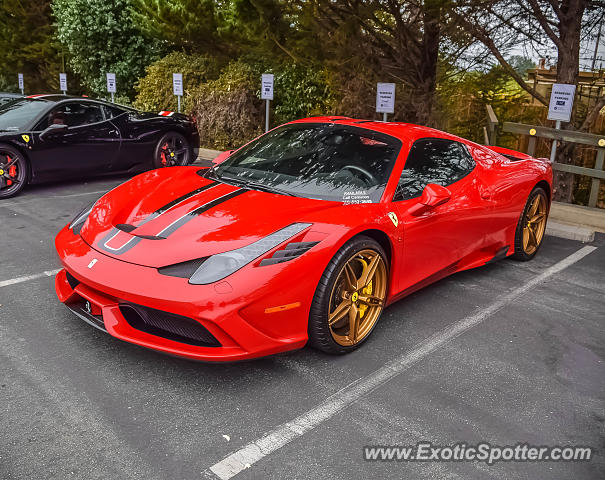 Ferrari 458 Italia spotted in Monterey, California