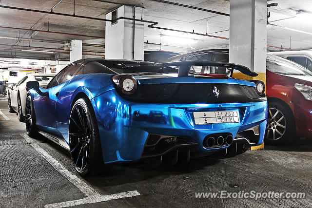 Ferrari 458 Italia spotted in London, United Kingdom