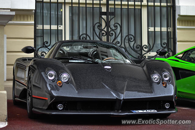 Pagani Zonda spotted in Monaco, Monaco