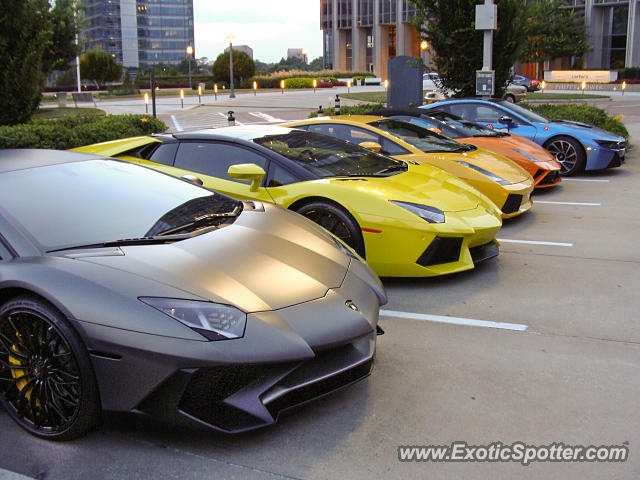 Lamborghini Aventador spotted in Atlanta, Georgia