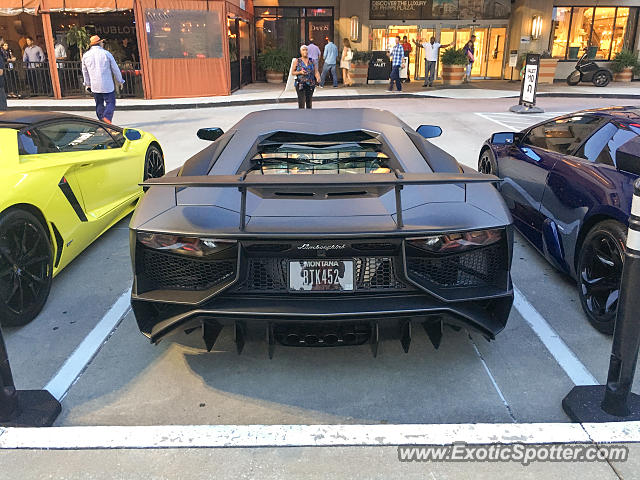 Lamborghini Aventador spotted in Atlanta, Georgia