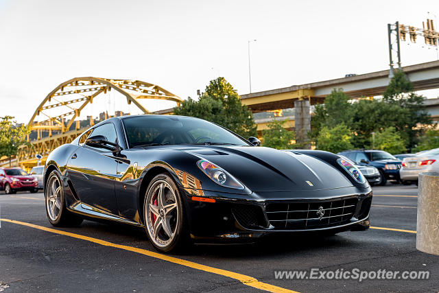 Ferrari 599GTB spotted in Pittsburgh, Pennsylvania