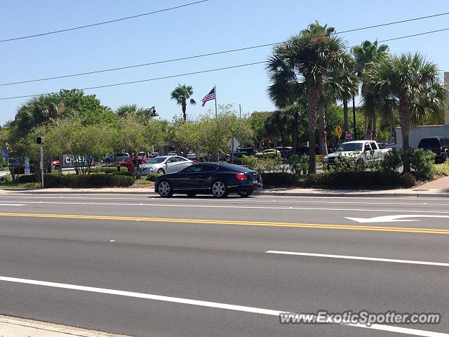 Bentley Continental spotted in Saint Petersburg, Florida