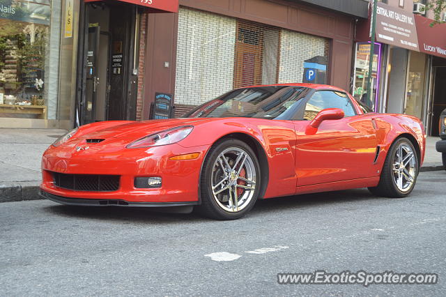 Chevrolet Corvette Z06 spotted in Manhattan, New York